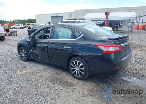 2013 Nissan Sentra S from USA, damaged, VIN 3N1AB7AP6DL563617